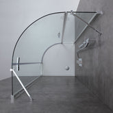 AWT Duschabtrennung LBR0906 90x90 rechts